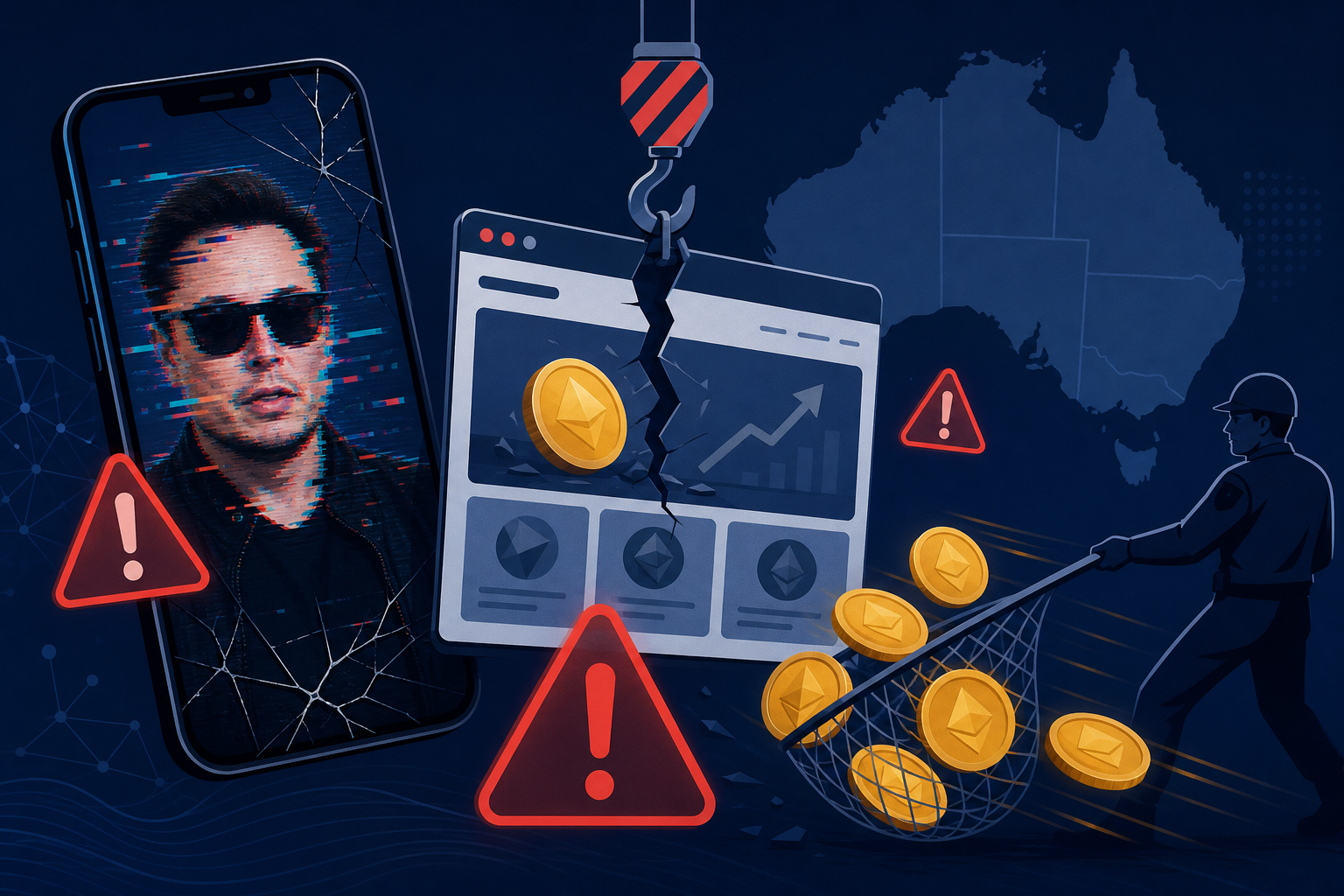 ASIC crypto scam takedowns AI fraud Australia FY26