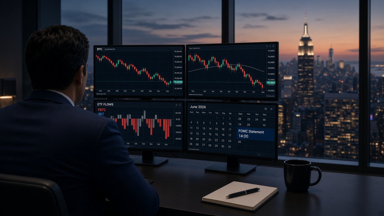 Bitcoin $450 million ETF outflows ahead of Fed September 2026