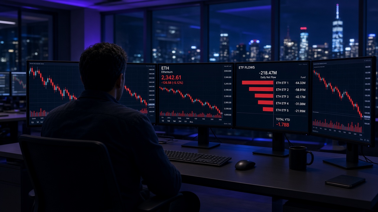 Ether ETFs $141 million ETHA outflow September 2026