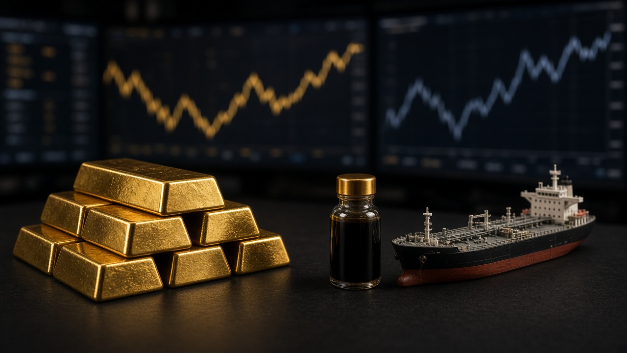 Gold $4,328 Brent $108 Fed September 2026